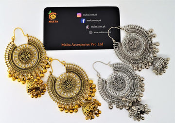 Metallic jhumka(01-02-06-07)